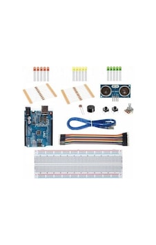 Arduino Uno 65 Parça Başlangıç Seti Malzeme Kutulu Arduino Uno 65 Parça Başlangıç Seti Malzeme Kutulu