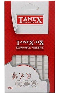 Tanex Hamur Yapıştırıcı Fıx 50 Gr Beyaz Tfıx001050 24 Adet 1 Kutu