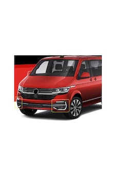 Volkswagen Transporter Uyumlu 45297 Sis Far Üstü Çıta Paslanmaz Çelik -2019 Parça
