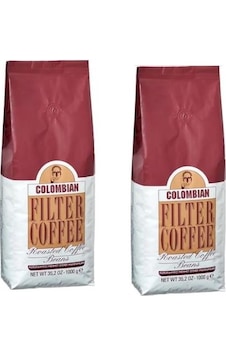 Kurukahveci Mehmet Efendi Colombian Çekirdek Filtre Kahve 2 x 1 KG Kurukahveci Mehmet Efendi Colombian Çekirdek Filtre Kahve 2 x 1 KG