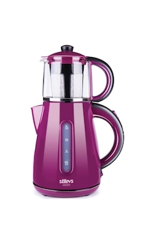 Stilevs Çays CM 16 2 L Çay Makinesi Mor Stilevs Çays CM 16 2 L Çay Makinesi Mor