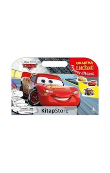 Disney Pixar Arabalar - Çıkartma Hediyeli Boyama Albümü- Doğan Çocuk