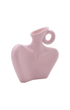 Doqu Home Destina Muse Dekoratif Obje Vazo Aksesuar Biblo Pembe Doqu Home Destina Muse Dekoratif Obje Vazo Aksesuar Biblo Pembe