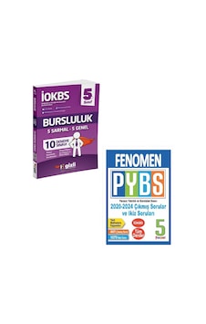 Gizli Yayınları 2025 5. Sınıf 10 Bursluluk Deneme + Fenomen Çıkmış Ve İkiz Sorular Seti 2 Kitap Gizli Yayınları 2025 5. Sınıf 10 Bursluluk Deneme + Fenomen Çıkmış Ve İkiz Sorular Seti 2 Kitap