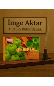 Darshan İncense Cinnamon&apple Tarçın&elma Konik Tütsü 10 Adet Çok Renkli Darshan İncense Cinnamon&apple Tarçın&elma Konik Tütsü 10 Adet Çok Renkli