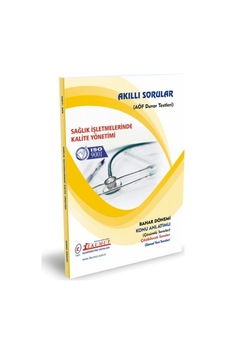 İlkumut Yayınları - Sağlık işletmelerinde Kalite Yönetimi Konu Anlatımlı - Çözümlü Sorular İlkumut Yayınları - Sağlık işletmelerinde Kalite Yönetimi Konu Anlatımlı - Çözümlü Sorular