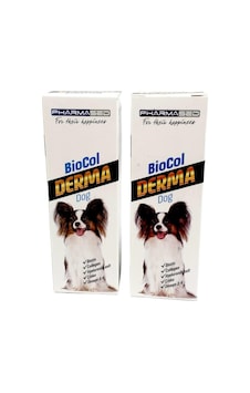 Pharmased Derma Biocol Köpek Tüy Sağlığı İçin Vitamin Takviyesi 2 x 50 ML