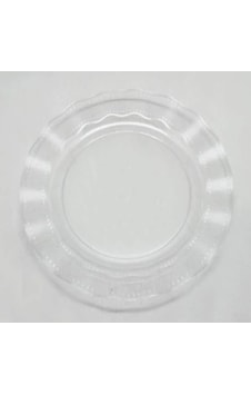 Büro Ev Ofis Mutfağı İçin 6adet 22cm Mika Plastik Şeffaf Oval Tabak Seti Diğer