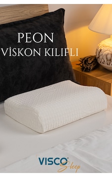 Visco Yastık Peon Ortopedik Yastık Viskon Kılıflı 45x30x10-7 Cm Visco Yastık Peon Ortopedik Yastık Viskon Kılıflı 45x30x10-7 Cm