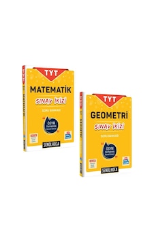 Şenol Hoca Tyt Matematik - Geometri Sınav Ikizi Soru Bankası Seti Şenol Hoca Tyt Matematik - Geometri Sınav Ikizi Soru Bankası Seti