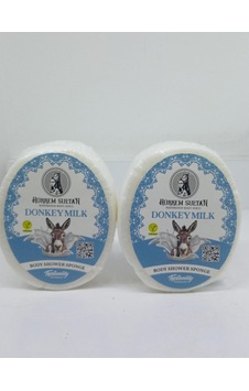 Hürrem Süngerli Banyo Sabun Eşek Sütü Özlü 130 Gr 2 Adet