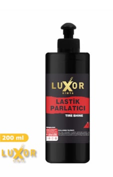 Luxor Kimya Lastik Parlatıcı 200 Ml Luxor Kimya Lastik Parlatıcı 200 Ml
