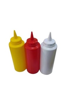 Gastroplast 1000 Ml 3 Adet Renkli Sosluk Fişek Ketçap-mayonez-hardal Gastroplast 1000 Ml 3 Adet Renkli Sosluk Fişek Ketçap-mayonez-hardal
