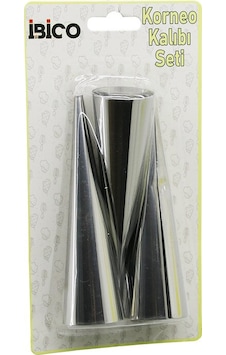 3pcs Metal Korneo Kalıp - Pasta Dekorasyon Aparatı Çap:3.4cm X Uzunluk:12cm Brkt-921602 4741 Altın - Gri 3pcs Metal Korneo Kalıp - Pasta Dekorasyon Aparatı Çap:3.4cm X Uzunluk:12cm Brkt-921602 4741 Altın - Gri