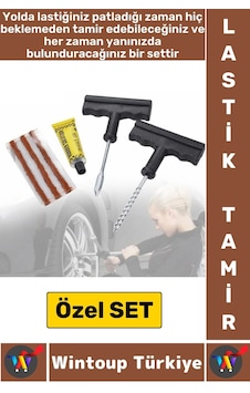Premium Otomobil Kamyon Bisiklet Ticari Araç Motorsiklet Yama Tamir Acil Durum Lastik Tamir Seti Premium Otomobil Kamyon Bisiklet Ticari Araç Motorsiklet Yama Tamir Acil Durum Lastik Tamir Seti