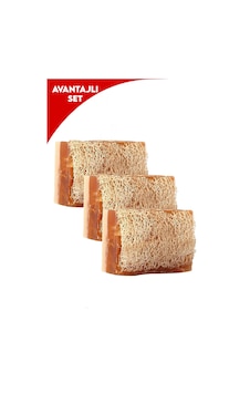 Arap Makyaj Dünyası Lifli Ballı Eşek Sütlü El Yapımı Sabun 3 x 120 G Arap Makyaj Dünyası Lifli Ballı Eşek Sütlü El Yapımı Sabun 3 x 120 G