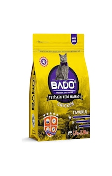 Bado Tavuklu Yetişkin Kedi Maması 1500 G Bado Tavuklu Yetişkin Kedi Maması 1500 G