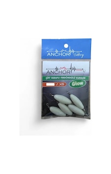 Anchor Çifttaraflı Fırdöndülü Glow Kurşun 15 Gr 5 Li Paket - Standart Anchor Çifttaraflı Fırdöndülü Glow Kurşun 15 Gr 5 Li Paket - Standart