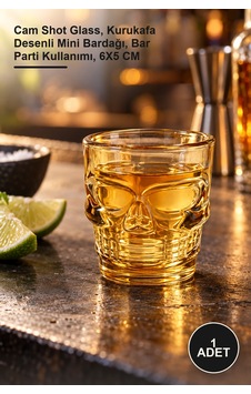 1 Adet Kurukafa Cam Shot Bardağı Cam Shot Glass, Kurukafa Desenli Mini Bardağı, Bar Parti Kullanımı, 6x5 Cm 1 Adet Kurukafa Cam Shot Bardağı Cam Shot Glass, Kurukafa Desenli Mini Bardağı, Bar Parti Kullanımı, 6x5 Cm