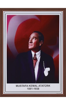 Panda 35 x 50 CM Atatürk Portresi Tablo Mdf Çerçeve Pano - pan425 Panda 35 x 50 CM Atatürk Portresi Tablo Mdf Çerçeve Pano - pan425