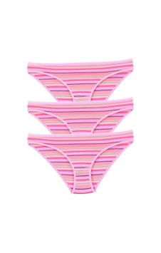 Pemilo Kadın 3'Lü Paket Desenli Bikini Külot Pembe (481017921)-Tek Ebat-Pembe Pemilo Kadın 3'Lü Paket Desenli Bikini Külot Pembe (481017921)-Tek Ebat-Pembe