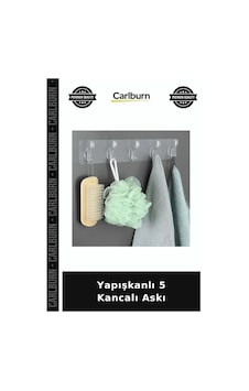 Yapışkanlı 5 Kancalı Askı Banyo Düzeni Düzenleme Seti Duvar Askısı Diğer Yapışkanlı 5 Kancalı Askı Banyo Düzeni Düzenleme Seti Duvar Askısı Diğer