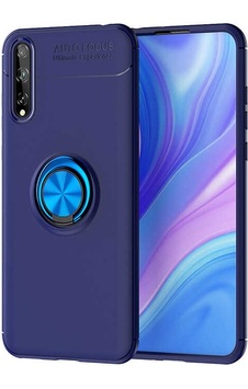 Huawei P Smart S Y8p Kılıf Kamera Çıkıntılı Renkli Yüzüklü Standlı Mıknatıslı Kapak Ravel Huawei P Smart S Y8p Kılıf Kamera Çıkıntılı Renkli Yüzüklü Standlı Mıknatıslı Kapak Ravel