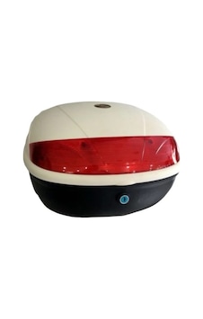 Maxem Mx-32 Motosiklet Arka Çanta Topcase Beyaz Maxem Mx-32 Motosiklet Arka Çanta Topcase Beyaz
