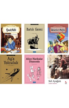 Sol Ayağım Ortaokul 6 Kitap Set Sol Ayağım Ortaokul 6 Kitap Set