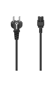 Hama Hm.200735 1.5m Laptop Adaptörü Güç Kablosu Siyah Hama Hm.200735 1.5m Laptop Adaptörü Güç Kablosu Siyah