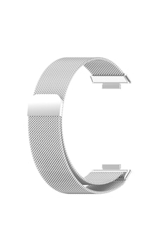 Forzacase Huawei Uyumlu Watch Fit 2 İçin Metal Mıknatıslı Kordon Kayış - Fc297 Gümüş Forzacase Huawei Uyumlu Watch Fit 2 İçin Metal Mıknatıslı Kordon Kayış - Fc297 Gümüş