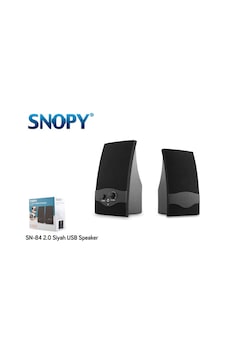 Snopy Sn-84 2.0 Siyah Usb Speaker Snopy Sn-84 2.0 Siyah Usb Speaker