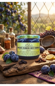 Nurbal Şifa Merkezi Mürdüm Eriği Marmelatı 240 G Nurbal Şifa Merkezi Mürdüm Eriği Marmelatı 240 G
