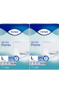 Tena Proskin Pants Extra Emici Külot Hasta Bezi L 2 x 30'lu Tena Proskin Pants Extra Emici Külot Hasta Bezi L 2 x 30'lu