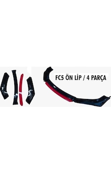 Fc5 Ön Tampon Lip 4 Parça Fc5 Ön Tampon Lip 4 Parça