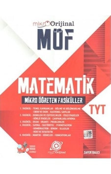 Orijinal Mikro Tyt Matematik Möf Mikro Öğreten Fasiküller Set Orijinal Mikro Tyt Matematik Möf Mikro Öğreten Fasiküller Set