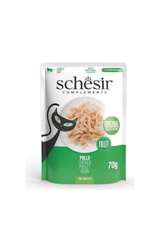 Schesir Pouch Jöle İçinde Tavuk Filetolu Yetişkin Kedi Konservesi 85 Gr Schesir Pouch Jöle İçinde Tavuk Filetolu Yetişkin Kedi Konservesi 85 Gr