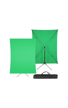 2x2m Yeşil Fon Perde + 2x2m Fon Stantı Fotoğraf Video Çekim Kiti Greenbox Set Stant Çantalı Diğer 2x2m Yeşil Fon Perde + 2x2m Fon Stantı Fotoğraf Video Çekim Kiti Greenbox Set Stant Çantalı Diğer