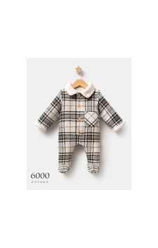 Tongs Baby Erkek Bebek Big Plaid Ekoseli Polarlı Patikli Tulum Si Siyah Tongs Baby Erkek Bebek Big Plaid Ekoseli Polarlı Patikli Tulum Si Siyah