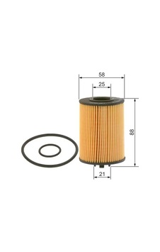 Mercedes B150 W245 Yag Filtresi 2005-2011 Bosch 1457429306 Mercedes B150 W245 Yag Filtresi 2005-2011 Bosch 1457429306