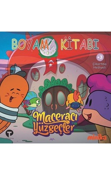 Maceracı Yüzgeçler Boyama Kitabı 4 - Arzu Demirel Birinci - Turkuvaz Çocuk Maceracı Yüzgeçler Boyama Kitabı 4 - Arzu Demirel Birinci - Turkuvaz Çocuk