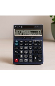 12 Haneli Hesap Makinesi - 100 İşlem Geri Çağırma Açık Pembe 12 Haneli Hesap Makinesi - 100 İşlem Geri Çağırma Açık Pembe