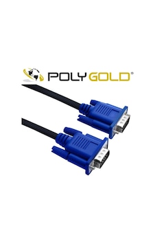 Poly Gold Pg-1091 Vga Kablosu 1.5 Metre Poly Gold Pg-1091 Vga Kablosu 1.5 Metre