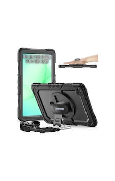 Samsung Galaxy Tab A11 Plus/a9 Plus Uyumlu 11inç Tablet Kılıf Tam Koruyucu Askılı Defender Zırh Tank Arka Kapak