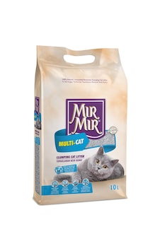 Mırmır Multi-Cat Topaklaşan Kedi Kumu 10 L Mırmır Multi-Cat Topaklaşan Kedi Kumu 10 L