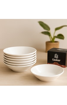 Porselen Çay Tabağı 6'lı Set Çr Porselen Çay Tabağı 6'lı Set Çr