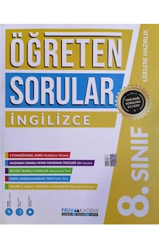 8. Sınıf İngilizce Öğreten Soru Bankası - Pruva Akademi 8. Sınıf İngilizce Öğreten Soru Bankası - Pruva Akademi