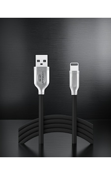 iPhone Uyumlu S48 Lightning Kablo 1m 3a - Siyah iPhone Uyumlu S48 Lightning Kablo 1m 3a - Siyah