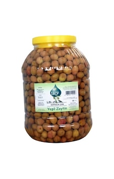 Drop Edremit Yeşil Çizik Zeytin Pet 3500 G Drop Edremit Yeşil Çizik Zeytin Pet 3500 G
