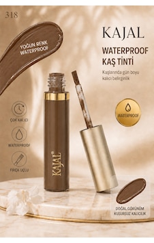 Fırça Uçlu Waterproof Kaş Tinti No:318 Kahverengi Fırça Uçlu Waterproof Kaş Tinti No:318 Kahverengi
